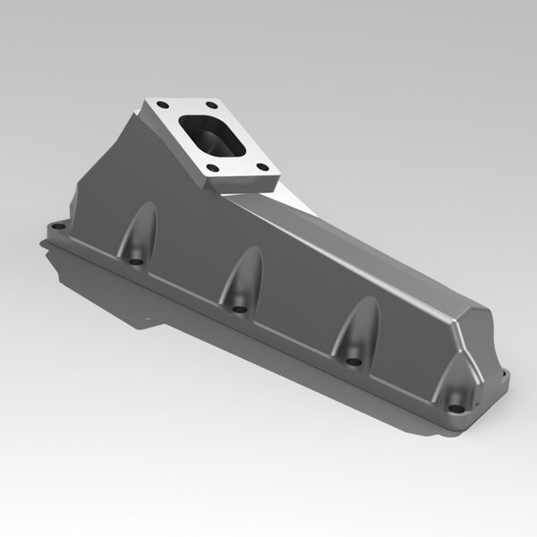 Billet turbo exhaust manifold for 16V OPC Engine